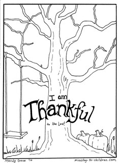 Thanksgiving Coloring Pages Free