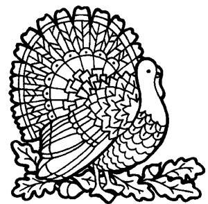 Simple Thanksgiving Coloring Pages 300x294 Simple Thanksgiving Coloring Pages