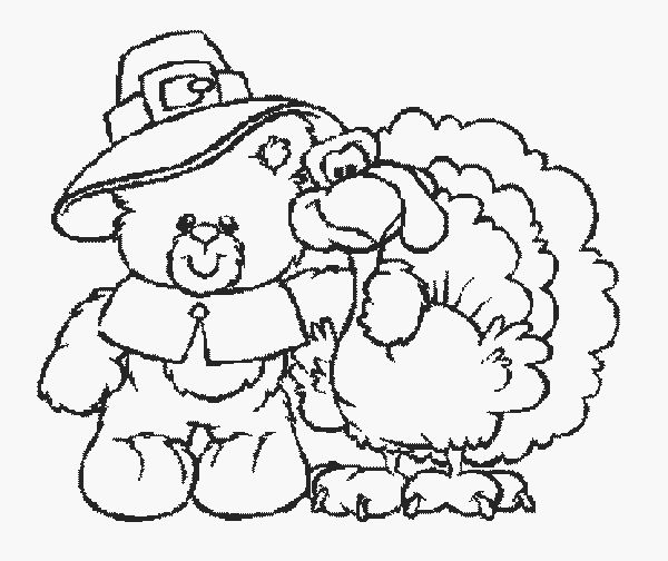 Thanksgiving Coloring Pages Free Download