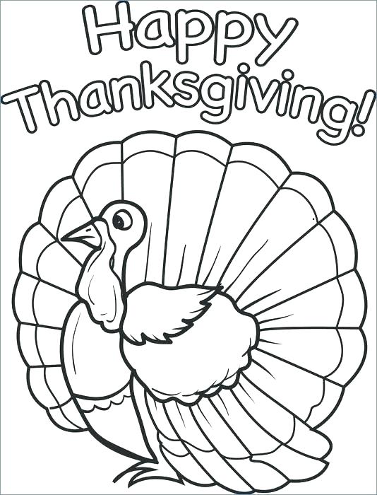 Turkey Coloring Pages For Preschoolers Free Thanksgiving Coloring 534x700 Turkey Coloring Pages For Preschoolers Free Thanksgiving Coloring