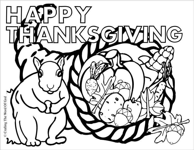 Thanksgiving Cornucopia Coloring Page Crafting The Word Of God 800x618 Thanksgiving Cornucopia Coloring Page Crafting The Word Of God