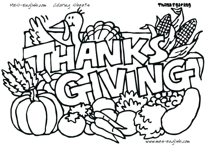 728x511 Inspirational Thanksgiving Day Coloring Pages Free And Printable