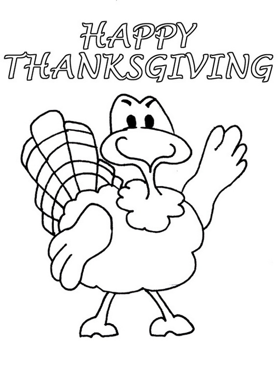 570x758 Free Coloring Sheets For Thanksgiving