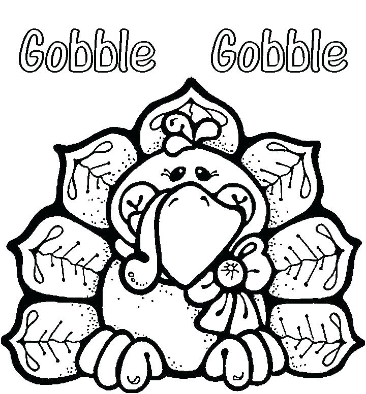 720x776 Happy Turkey Day Coloring Pages