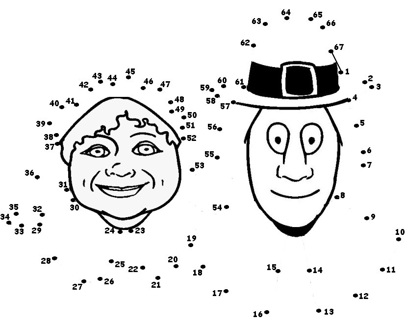 826x656 Dot To Dot Thanksgiving Printable Festival Collections