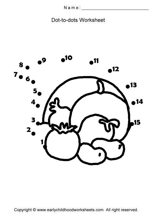 520x730 Thanksgiving Dot To Dots Worksheets