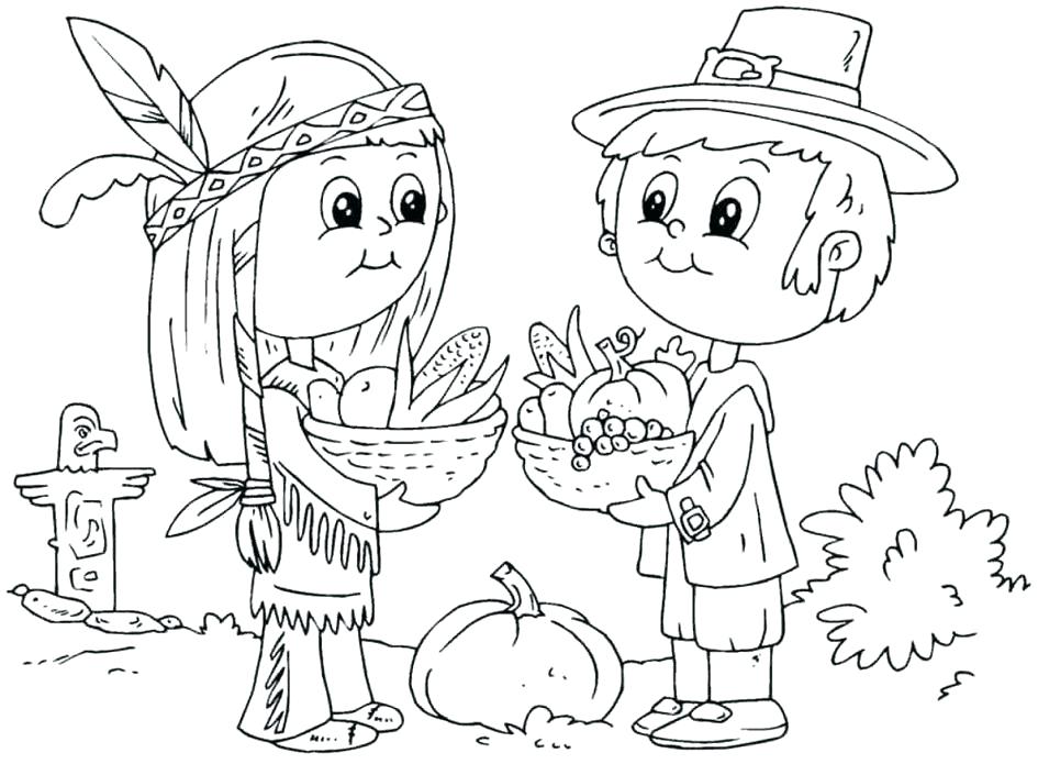 Thanksgiving Feast Coloring Pages Thanksgiving Dinner Coloring 945x695 Thanksgiving Feast Coloring Pages Thanksgiving Dinner Coloring