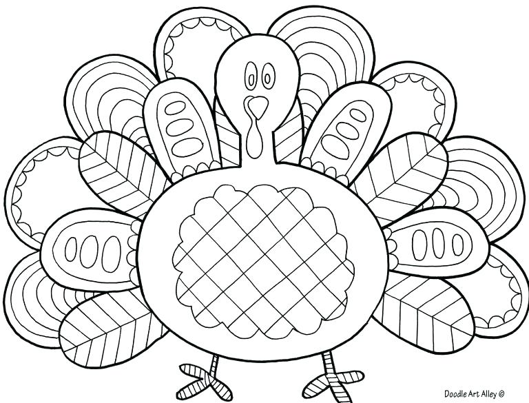 Free Printable Turkey Coloring Pages Coloring Pages 768x585 Free Printable Turkey Coloring Pages Coloring Pages