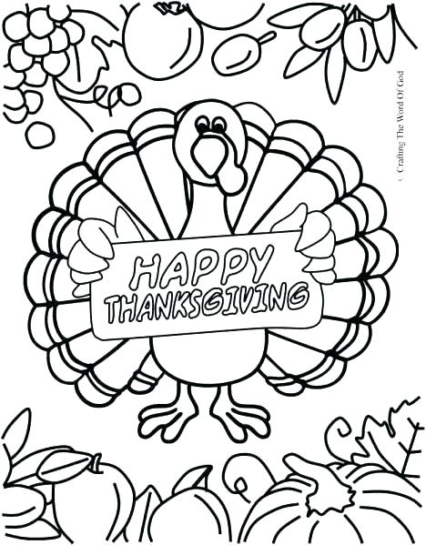 Thanksgiving Sunday School Coloring Pages at GetColorings.com | Free ...