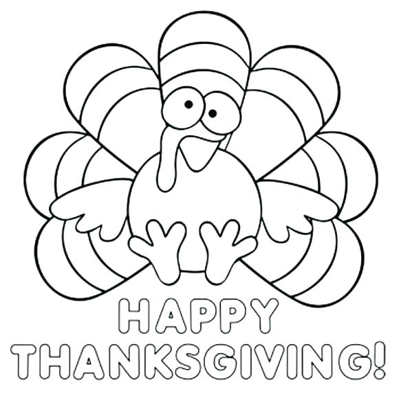 Thanksgiving Turkey Coloring Pictures 580x581 Thanksgiving Turkey Coloring Pictures