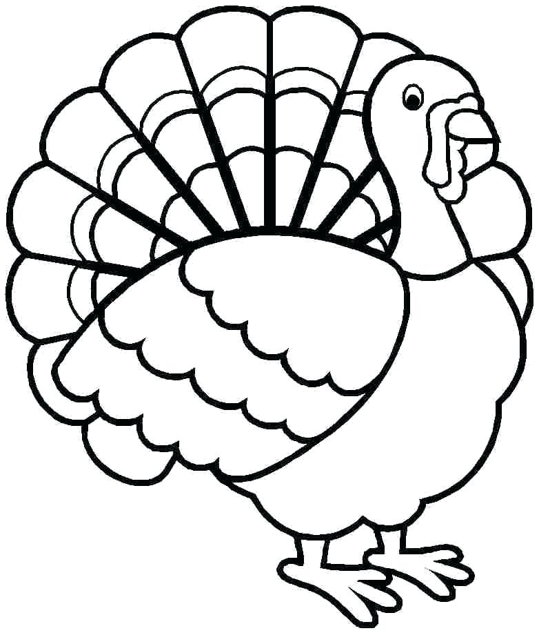 Turkey Coloring Pages 782x917 Turkey Coloring Pages