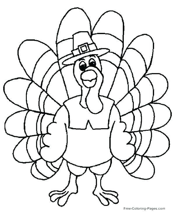 Coloring Pages Of A Turkey Thanksgiving Turkey Coloring Page 618x728 Coloring Pages Of A Turkey Thanksgiving Turkey Coloring Page
