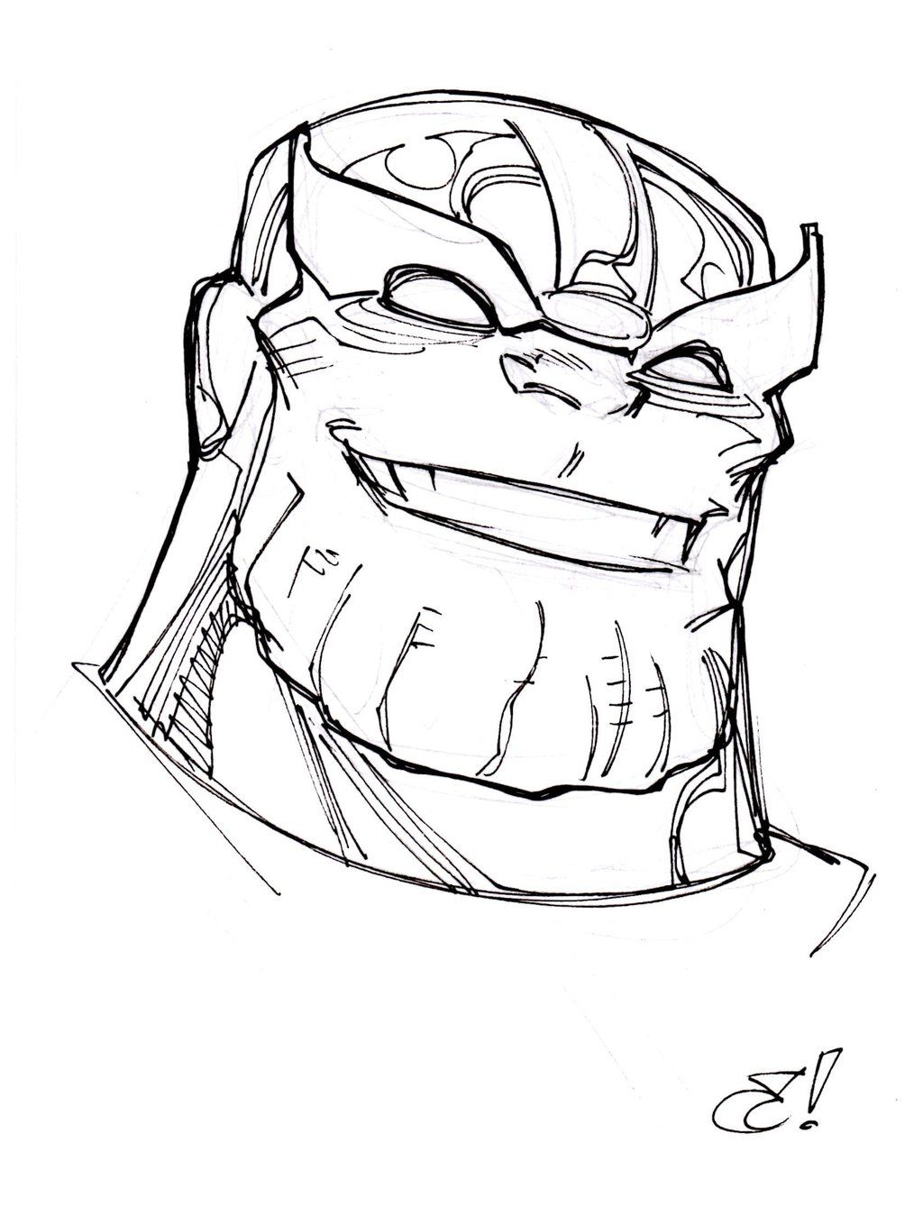 1024x1339 Thanos Happy By Craig Rousseau By Iamspeck On Art