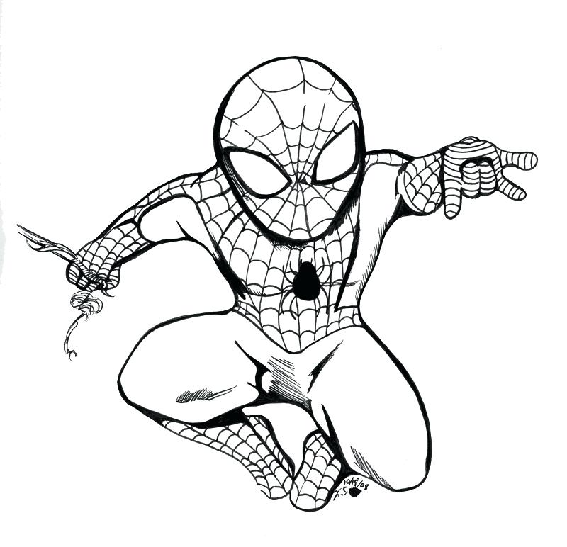 Spiderman Coloring Page Coloring Pages A The Amazing Spider Man 800x772 Spiderman Coloring Page Coloring Pages A The Amazing Spider Man