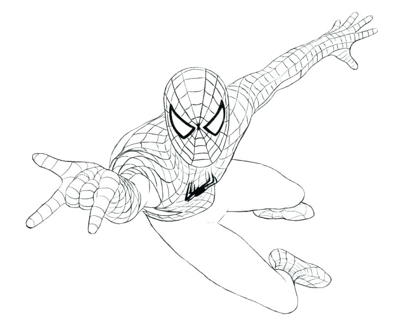 Spiderman Coloring Pages To Print Coloring Pages Coloring Pages 850x646 Spiderman Coloring Pages To Print Coloring Pages Coloring Pages