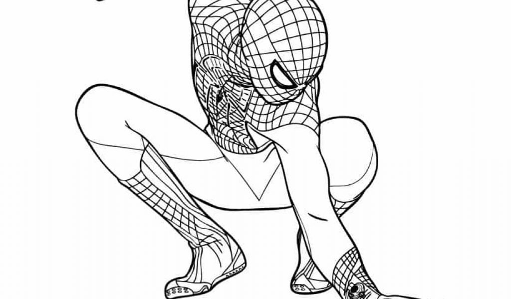 The Amazing Spider Man Coloring Pages Timykids 1024x600 The Amazing Spider Man Coloring Pages Timykids