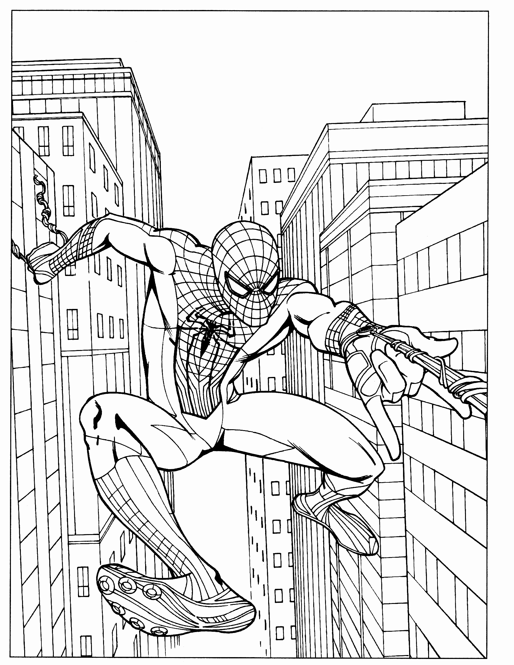 1700x2200 Spider Man Kraven Coloring Pages Copy New The Amazing Spiderman