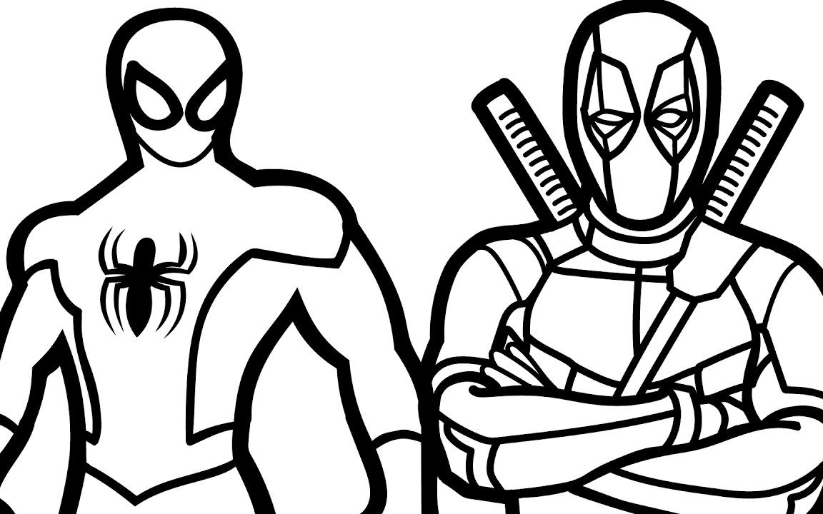 1152x720 Spiderman Coloring Page Free Printable Pages Cartoons Lego Games