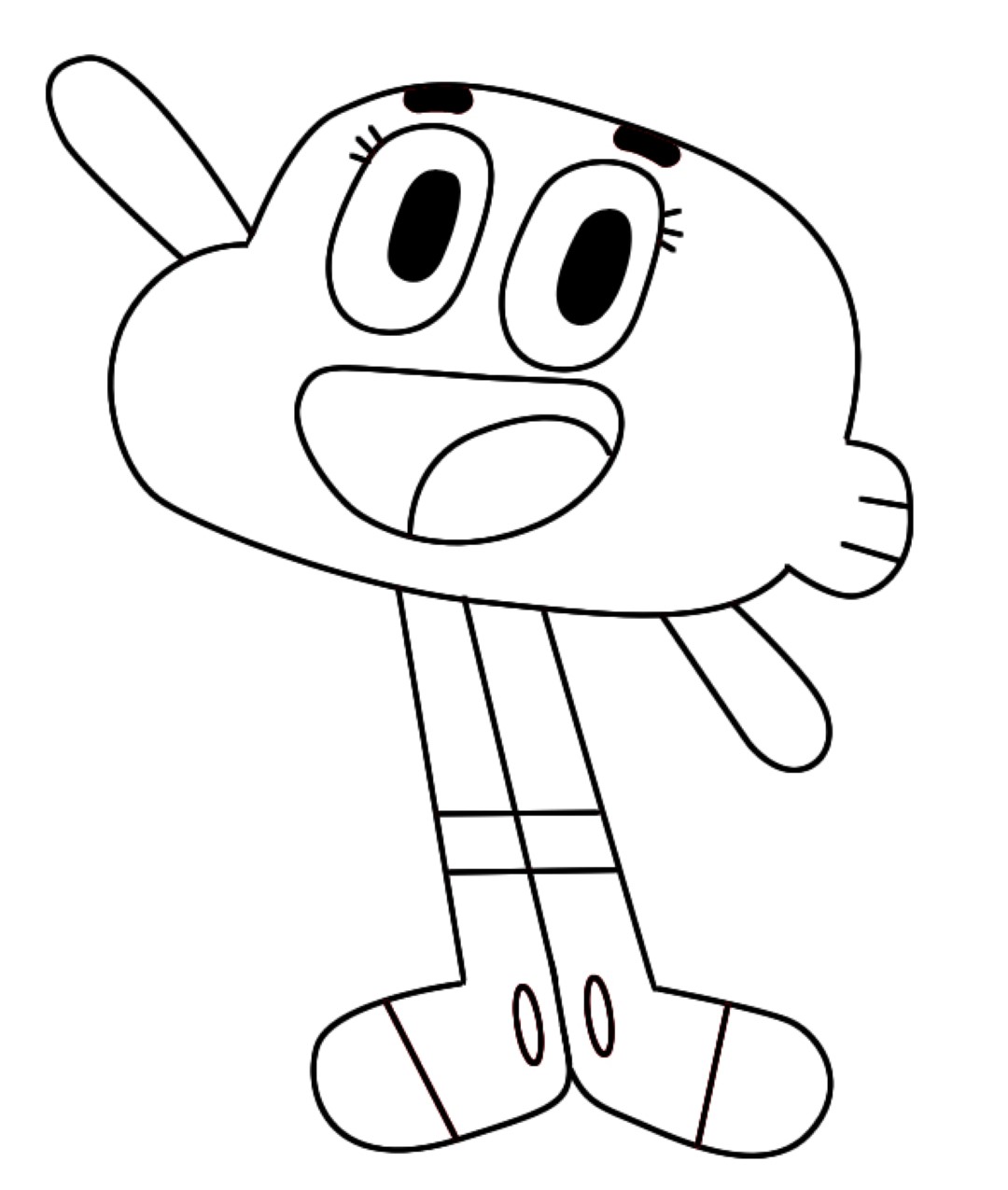 1080x1275 Maxresdefault With Amazing World Of Gumball Coloring Pages