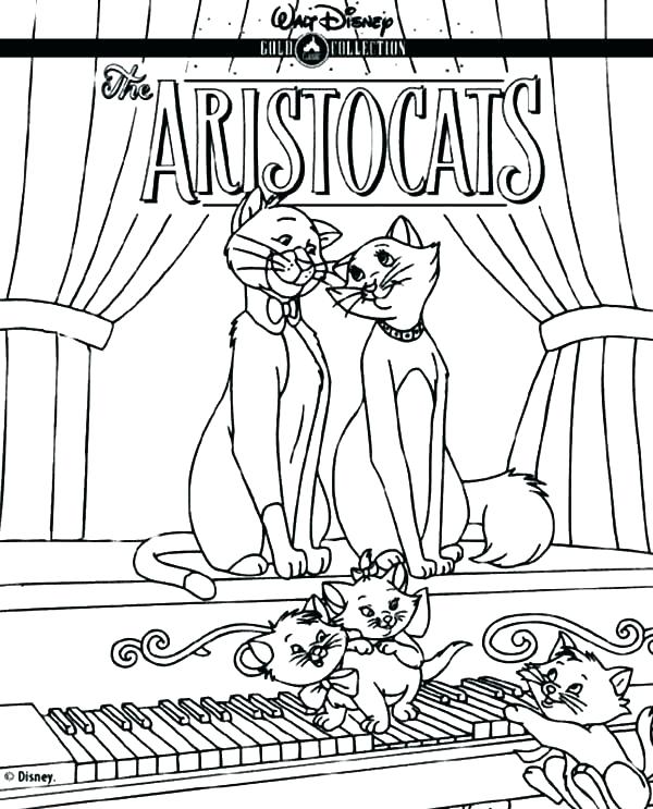 The Aristocats Coloring Pages The Coloring Pages Aristocats 600x743 The Aristocats Coloring Pages The Coloring Pages Aristocats