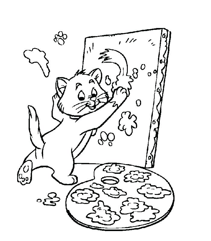 The Aristocats Coloring Pages The Coloring Pages The Coloring 700x800 The Aristocats Coloring Pages The Coloring Pages The Coloring