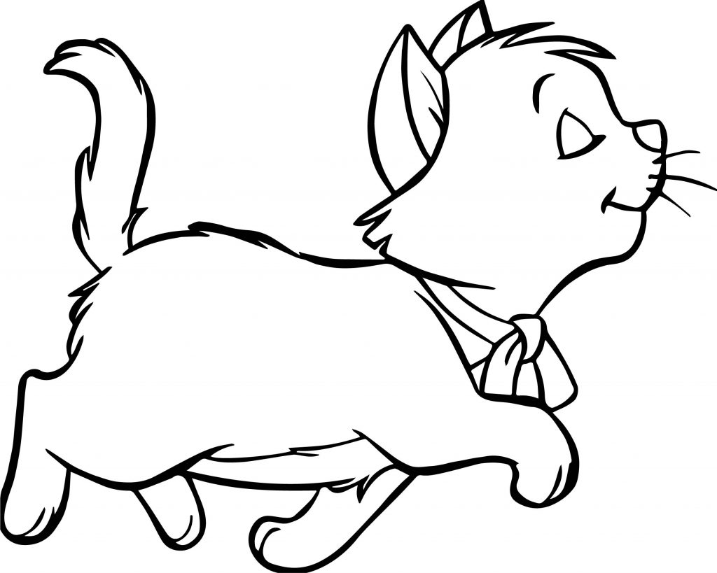 Walking Disney The Aristocats Coloring Page Wecoloringpage 1024x819 Walking Disney The Aristocats Coloring Page Wecoloringpage