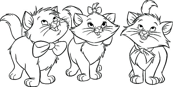 Aristocats Coloring Pages 4 600x304 Aristocats Coloring Pages 4