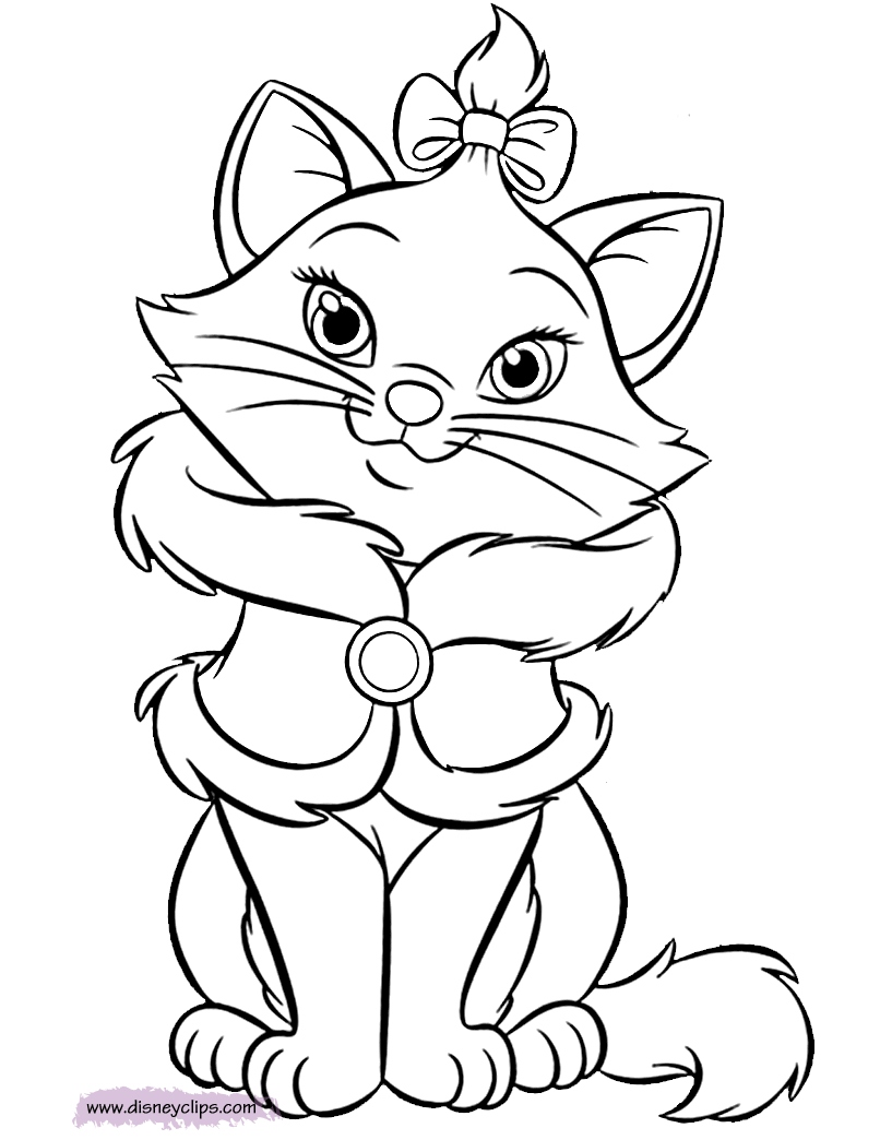 Disney The Aristocats Coloring Book Coloring Pages