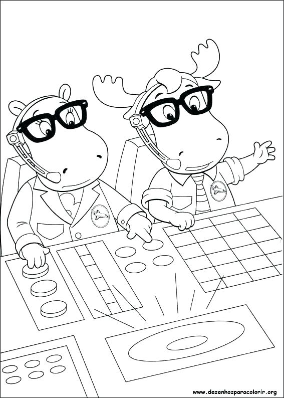 Backyardigans Coloring Coloring Pages Coloring Paint Colour 567x794 Backyardigans Coloring Coloring Pages Coloring Paint Colour