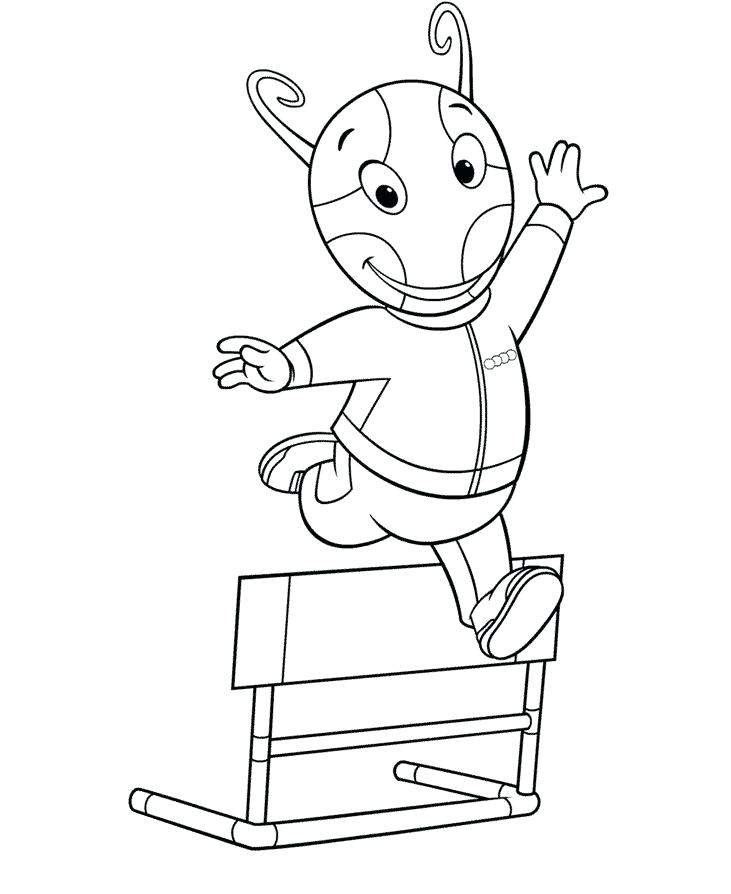 Backyardigans Coloring Pages Murs 731x894 Backyardigans Coloring Pages Murs