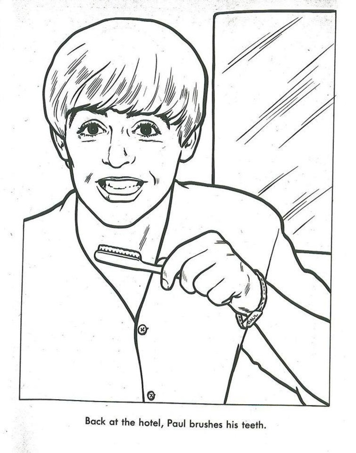 35 Best Beatles Coloring Book Images On The Beatles 736x935 35 Best Beatles Coloring Book Images On The Beatles