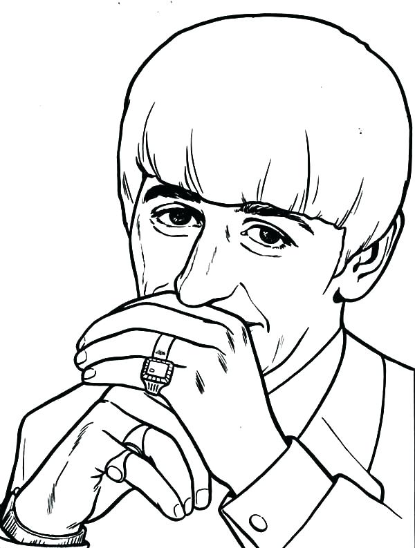 Beatles Coloring Sheets Coloring Pages