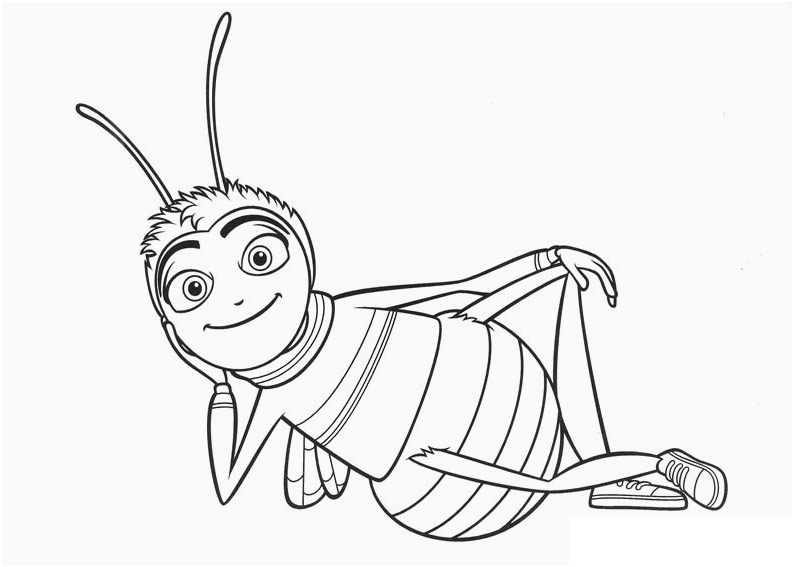 794x567 Bee Movie Coloring Pages 11 Free Printables