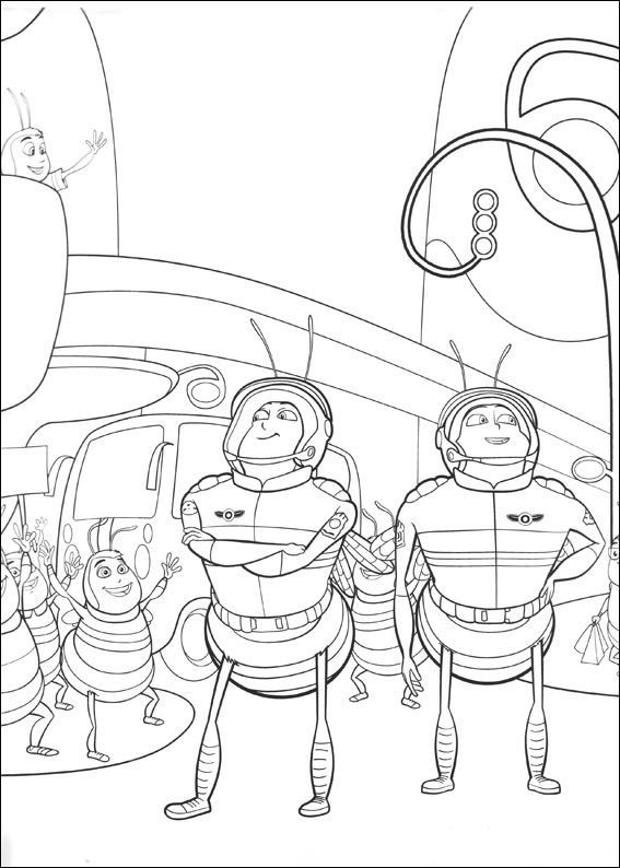 567x794 Pin By Marjolaine Grange On Coloriage Bee Movie Bee