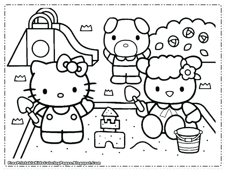 Coloring Pages For Girls Hello Kitty Vanda 736x559 Coloring Pages For Girls Hello Kitty Vanda