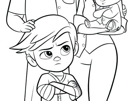 440x330 Infant Coloring Pages Boss Baby Coloring Pages New Boss Baby