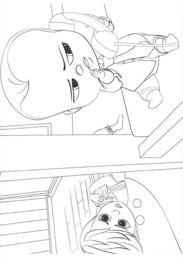593x832 Kids N 27 Coloring Pages Of Boss Baby