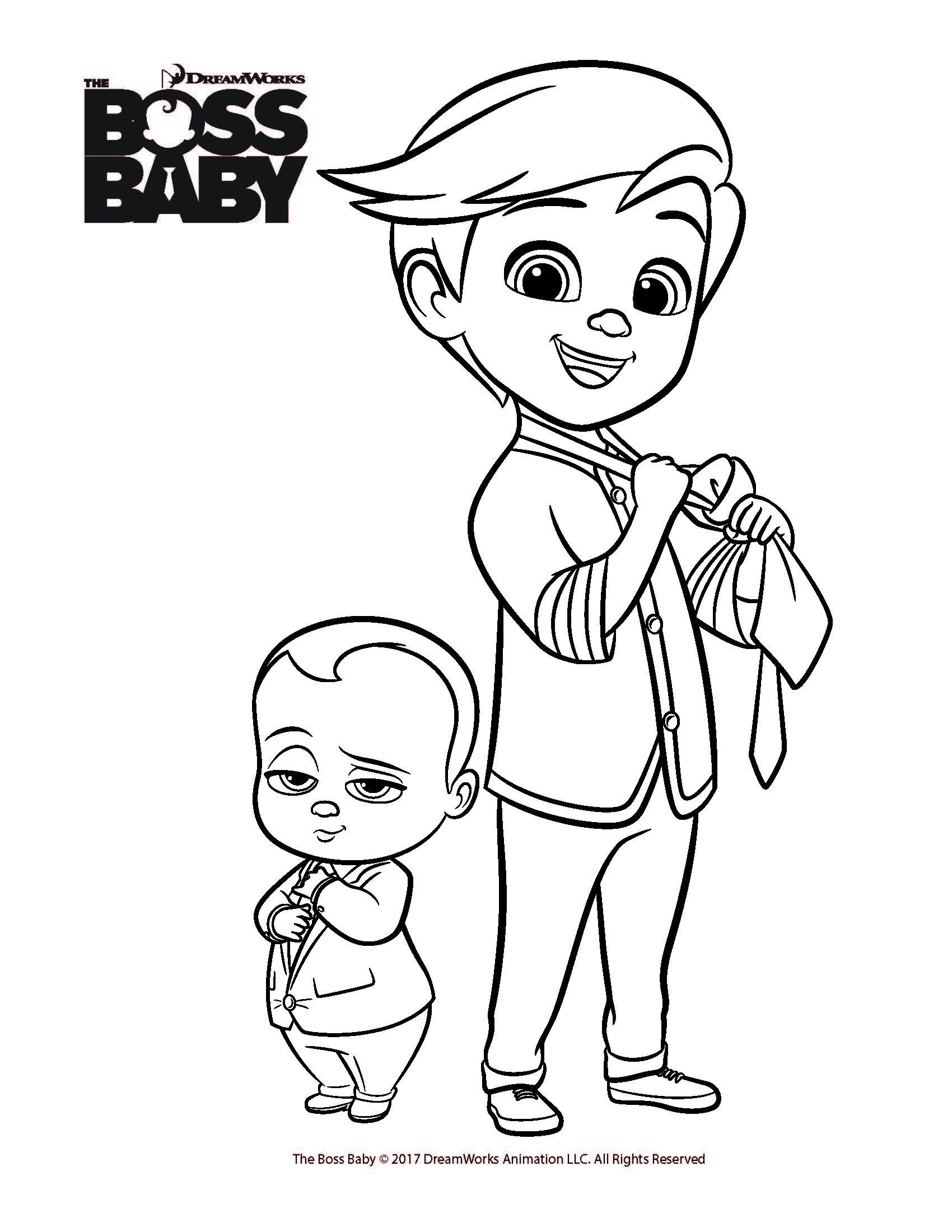 1700x2200 New Boss Baby Coloring Pages Coloring Page Free Coloring Pages