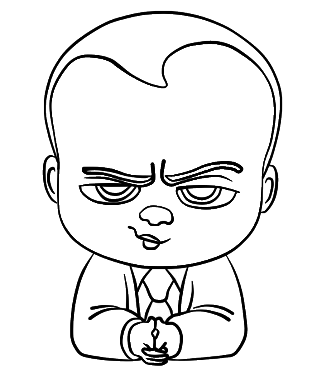 1049x1200 Top 10 The Boss Baby Coloring Pages Babies