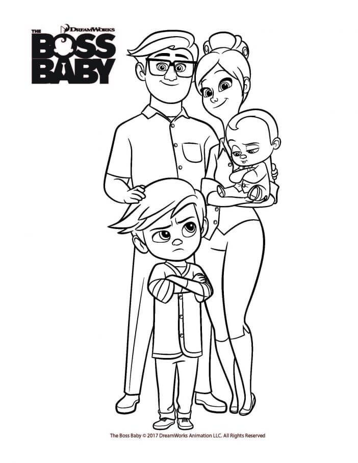 702x908 Top 10 The Boss Baby Coloring Pages Child And Babies