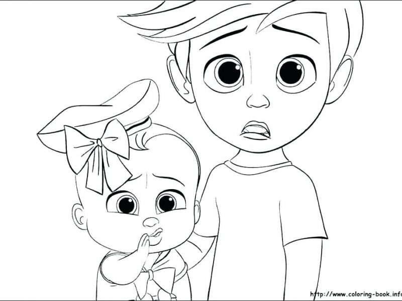 The Boss Baby Coloring Pages at GetColorings.com | Free printable ...