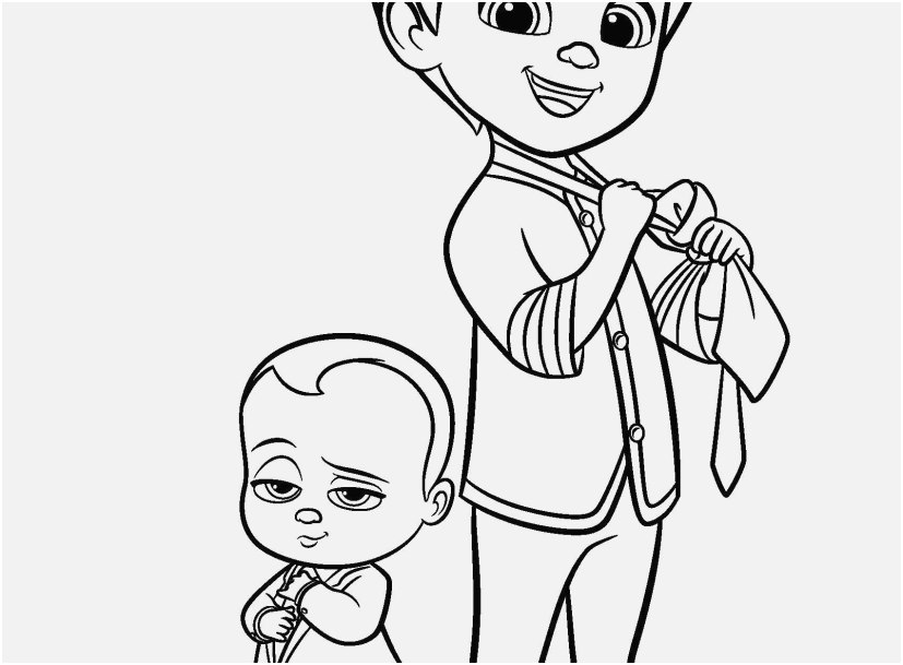 827x609 Baby Coloring Sheets Image Boss Baby Coloring Pages Coloring Page