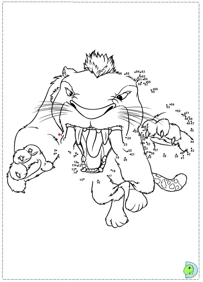 691x960 The Croods Coloring Page