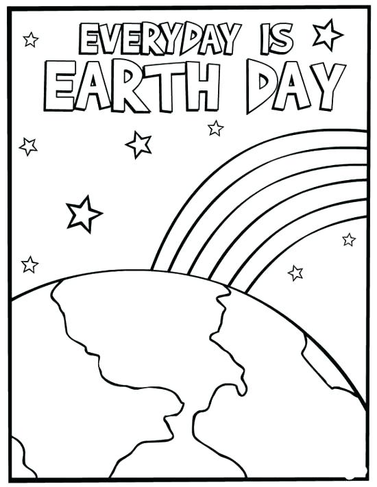 550x711 Coloring Page Of The Earth