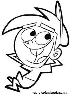 226x300 Timmy Turner Fairly Odd Parents Printable Coloring Page Miejsca