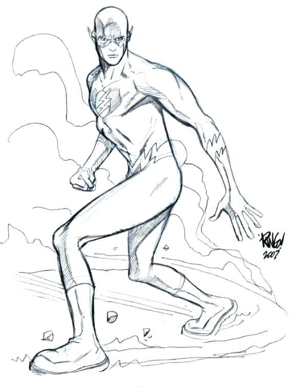 The Flash Coloring Pages Dc Comics Characters Coloring Pages 571x755 The Flash Coloring Pages Dc Comics Characters Coloring Pages