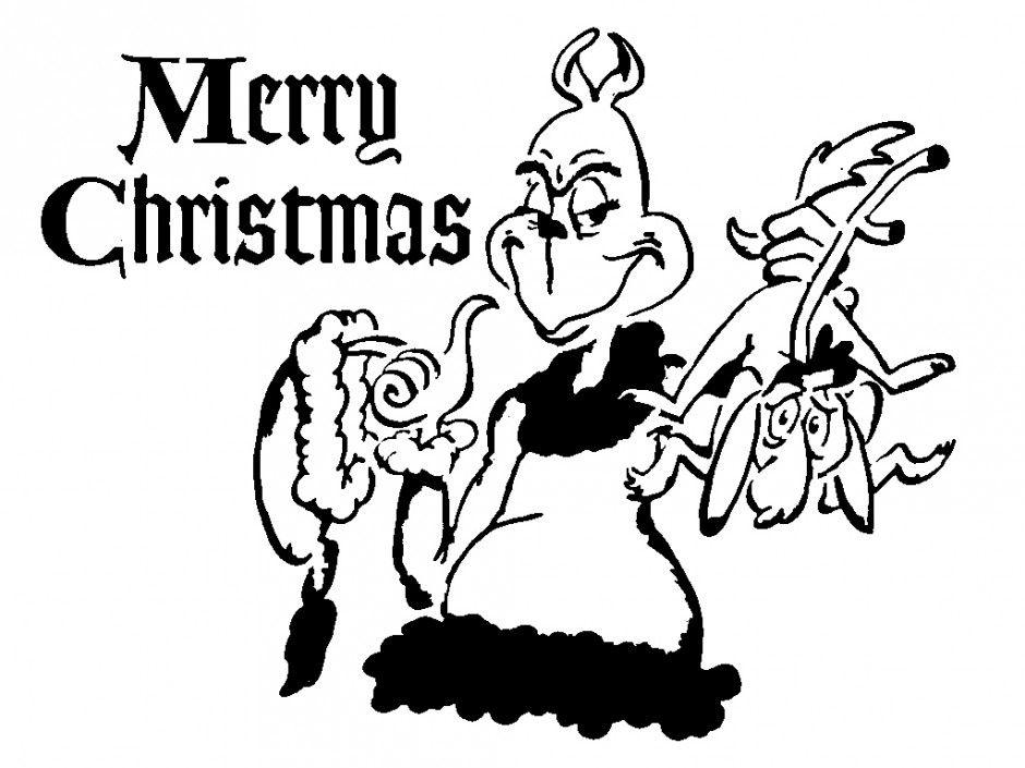 940x705 Grinch Stole Christmas Coloring Pages 446482