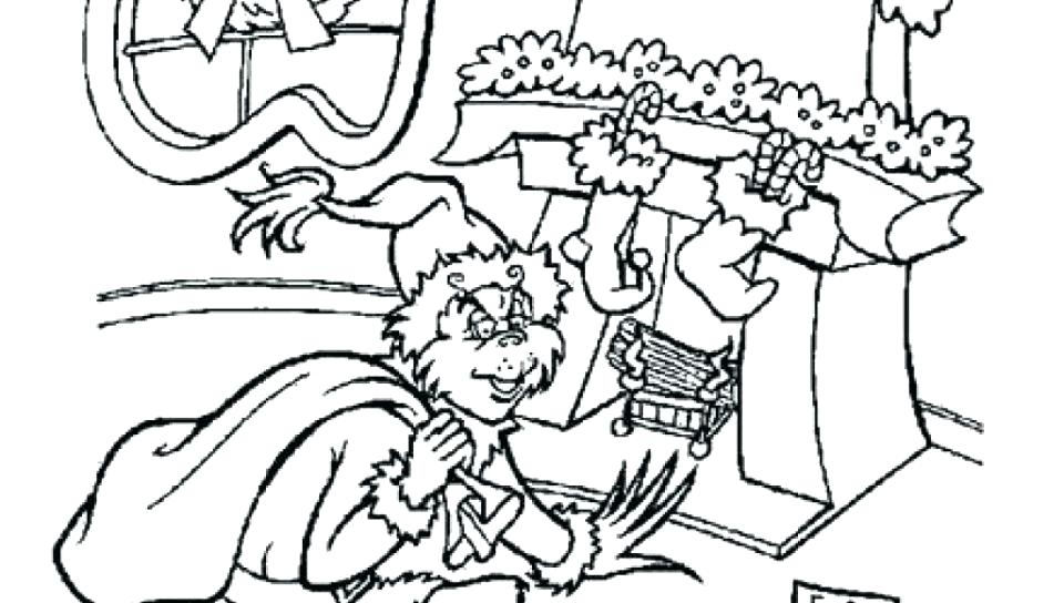 960x544 How The Grinch Stole Christmas Coloring Pages How The Stole