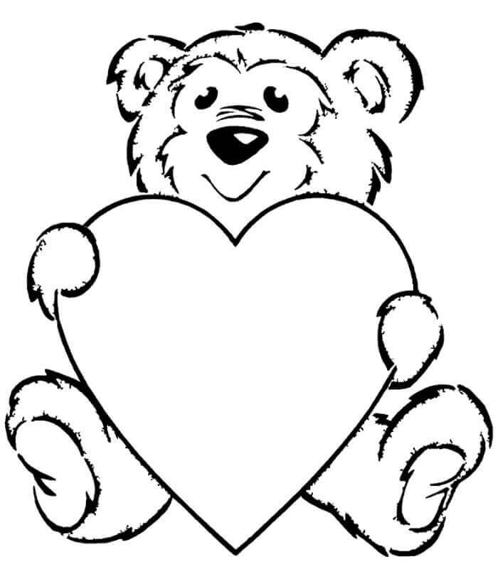 700x801 35 Free Printable Heart Coloring Pages