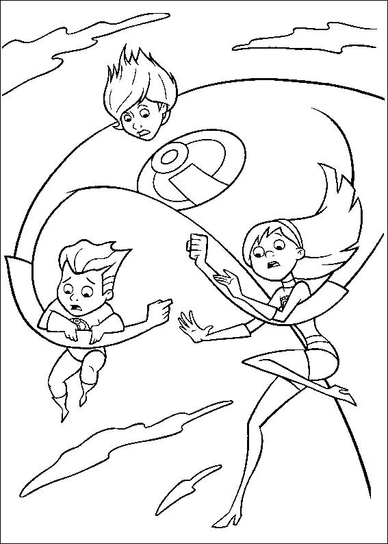 567x794 Incredibles Coloring Page The Incredibles Coloring Pages Free